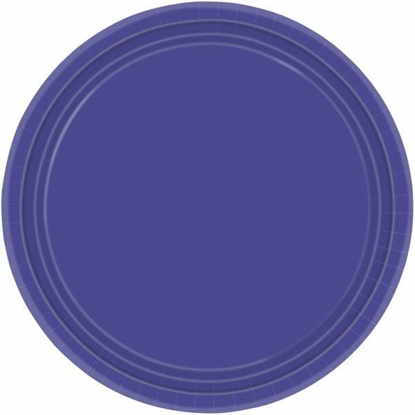 plato-papel-cartón-morado-lila-mesa-fiesta