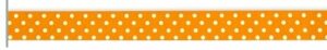 Washi tape Lola naranja. 15 mm x 10 m.