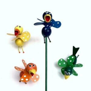 4 Picks pollito con molino de viento