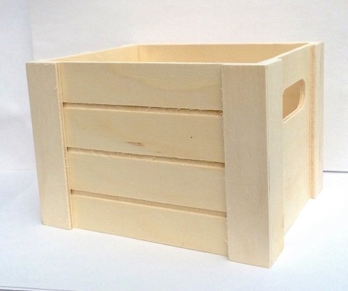 Caja-basket-bandeja de madera. 16x13x11 cms. AGOTADO TEMPORALMENTE