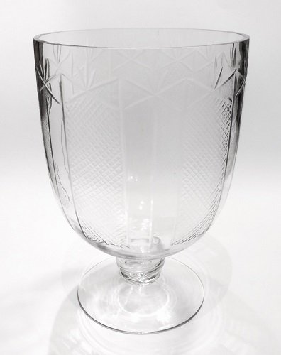 Copa de cristal tallado. 17×25 cms