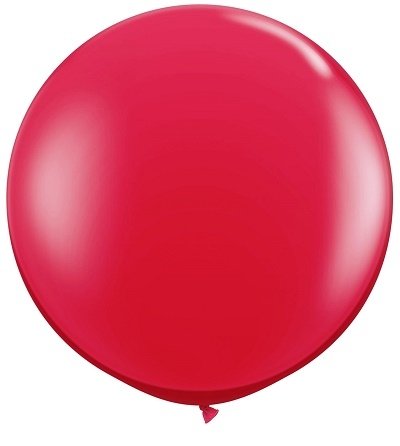 Globo gigante rojo. Aprox 1 m