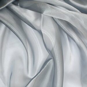 5 Metros de tela de organza plata, ancho 1.5 m.