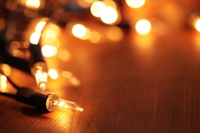 Guirnalda de luces de Navidad. 160 bombillas