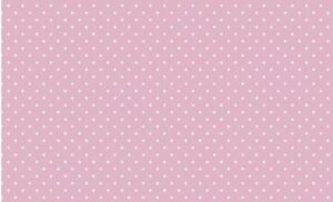 40 Hojas de papel de seda rosa, lunares blancos