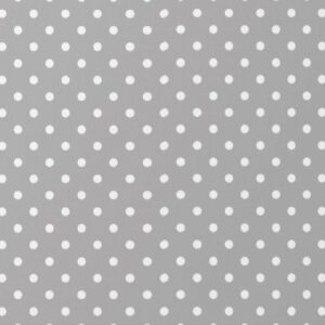40 Hojas de papel de seda gris, lunares