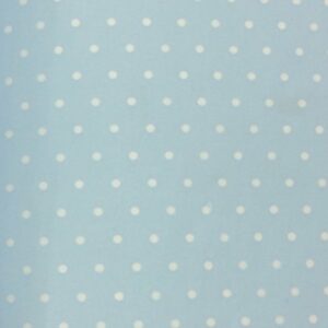 40 Hojas de papel de seda azul claro, lunares