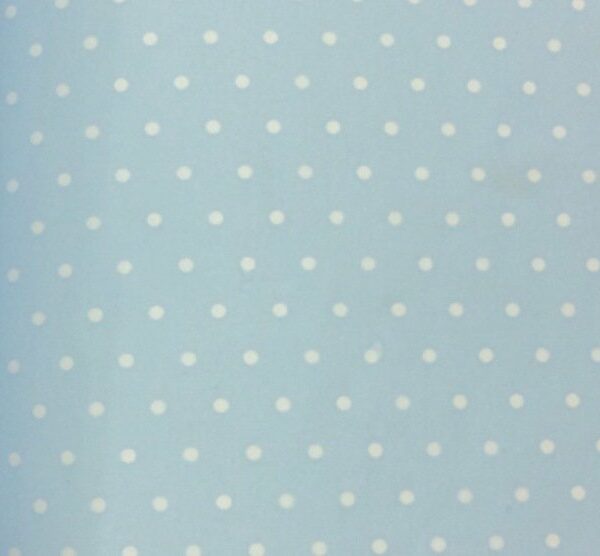 40 Hojas de papel de seda azul claro, lunares