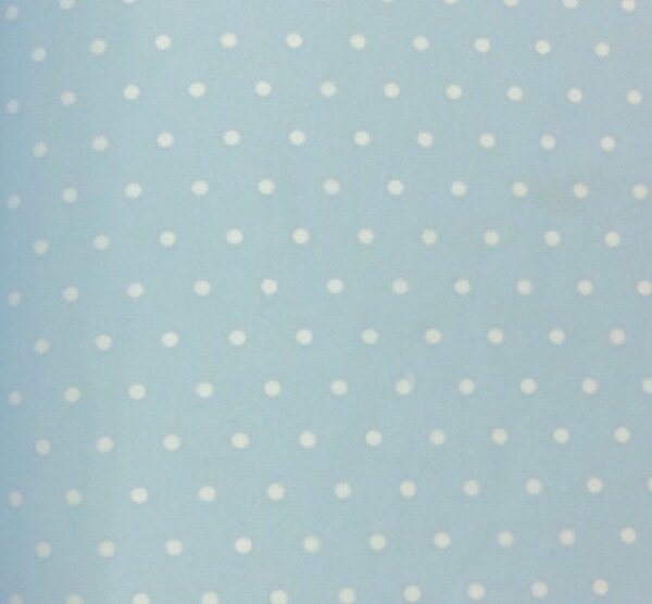 40 Hojas de papel de seda azul claro, lunares