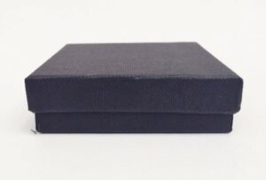 3 Cajas negras, para joyería, bisutería. 16X12 CMS