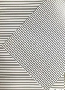 10 Hojas de papel A4, impreso a doble cara. Rayas grises