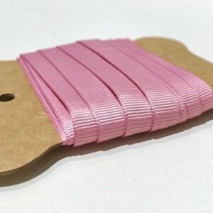 5 metros de cinta de regalo. Otomán rosa palo