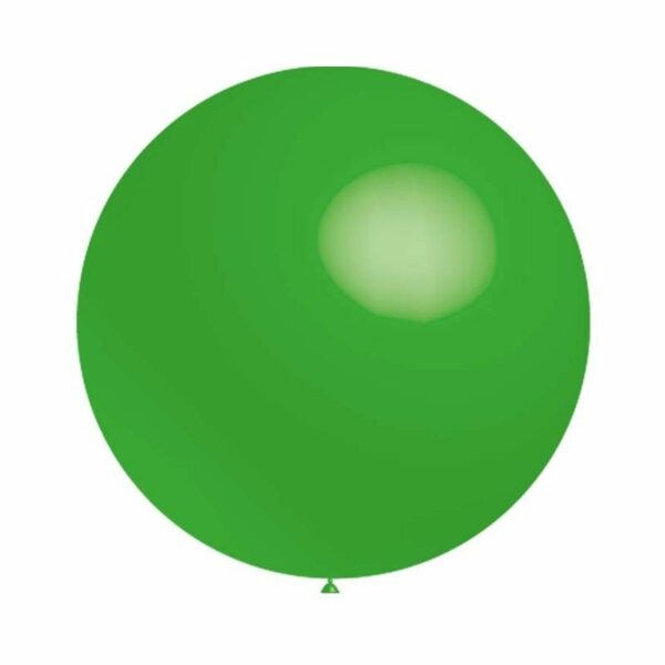 Globo gigante verde, de Aprox 1 m de diámetro