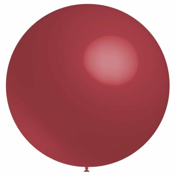 Globo gigante granate. 90 cms