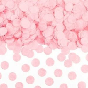 15 Grs de Confeti redondo, rosa