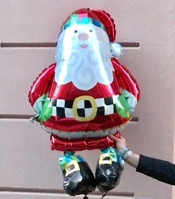 Globo Papá Noel. 100 cms