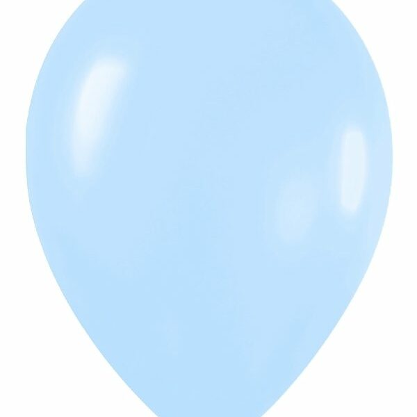 10 Globos Azul claro. 3 tamaños disponibles
