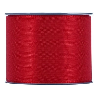 Cinta taft roja. 91 mm x 25 m