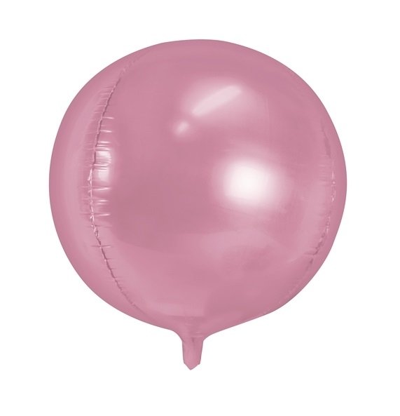 Globo metalizado esfera rosa