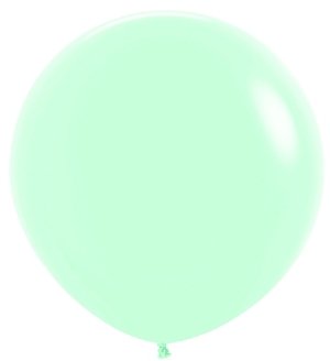 Globo 60 cms. Verde-mint pastel