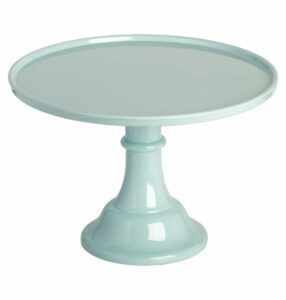 Cake Stand de melamina mint-verde agua. Tartas y cupcakes.