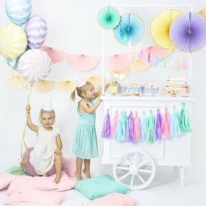 Guirnalda tassel-borlas, Happy