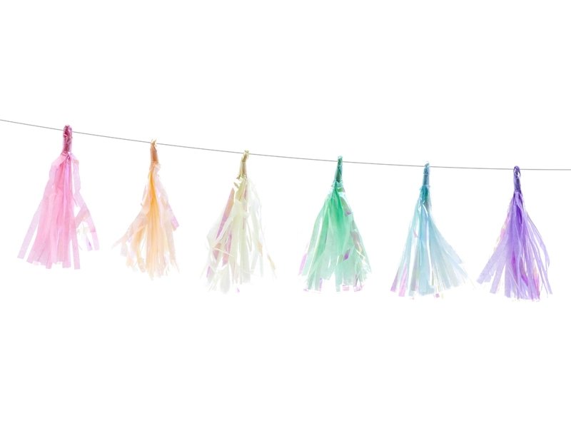 Guirnalda tassel-borlas, Happy mini