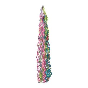 Cola-Remate pastel, con cintas para globos. 86 cms