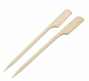 25 Palos-Brocheta de bambú. 15 cms