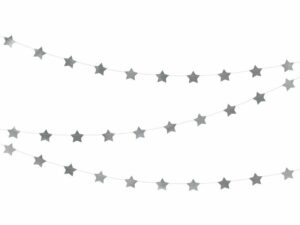 Guirnalda-estrellas-plata-space-party-navidad-unicornio-fiesta-gramajeshop-valencia