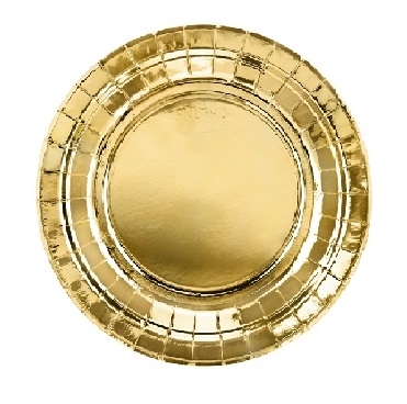 plato-dorado-unsolouso-deshechable-fiestas-gramajeshop-valencia