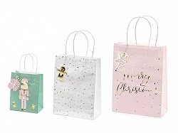 3 Bolsas de papel navideñas