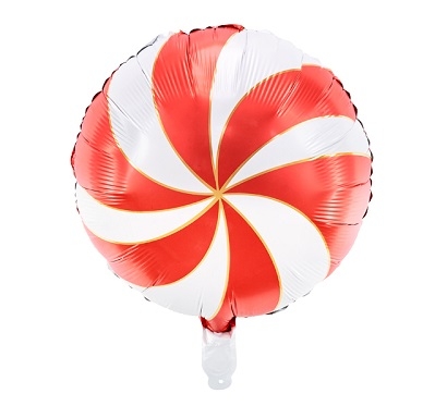 Globo metalizado Caramelo xmas