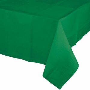 Mantel de papel Verde esmeralda 1.37×2.74 m