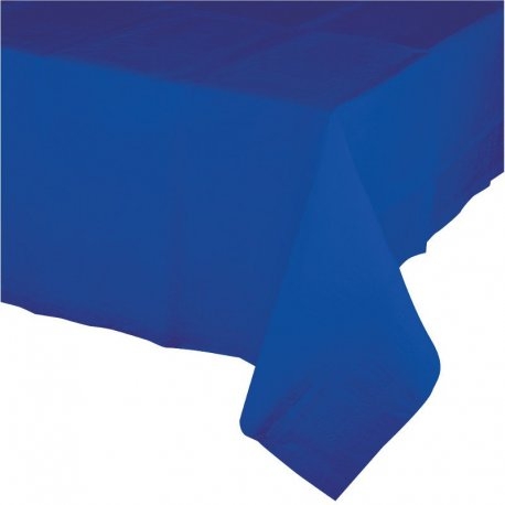 Mantel de papel Azul cobalto 1.37×2.74 m