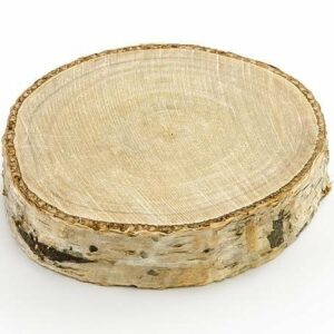 20 Rodajas de madera. Aprox 4.5/6.5 cms