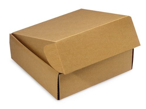 Caja de cartón, automontale, para envío postal. 42x32x9 cms