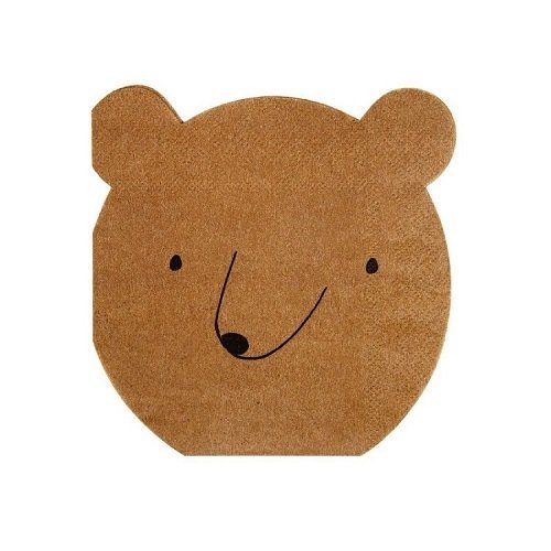 Servilleta-oso-papel-fiesta-infantil-cumpleaños-animales-bosque-gramajeshop-valencia