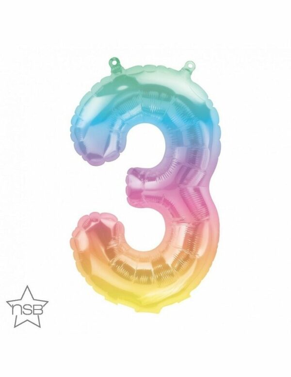 Globo-metalizado-numero-color-pastel-arcoiris-unicornio-1-2-3-fiesta-gramajeshop-valencia