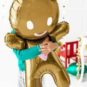 Globo Galleta Muñeco de gengibre. 58×86 cms
