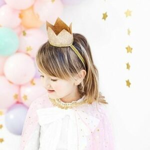 Capa para disfraz de princesa