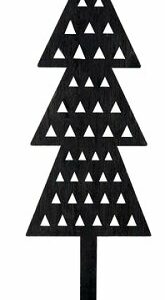 Abeto negro de madera 7.5 x 2.5 x 31 cm