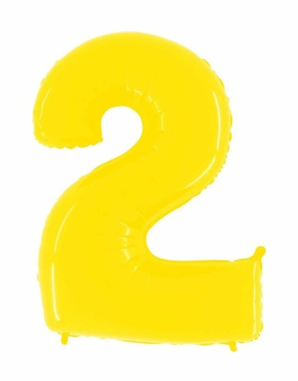 Globo-foil-amarillo-flúor-numero-0-cumpleaños-gramajeshop-valencia