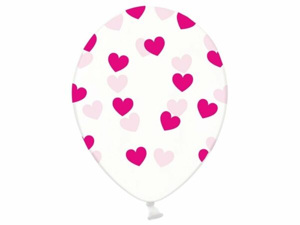 Globo-transparente-corazones-fucsia-boda-san-valentin-bebé-helio-gramajeshop-valencia