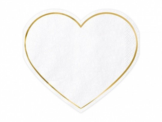 Servilleta-corazón-blanco-ribete-dorado-san-valentin-gramajeshop-valencia