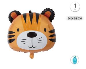 Globo tigre. 54X58 cms