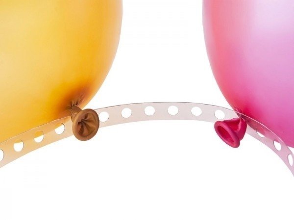 Guirnalda de globos en tonos nude – Kit