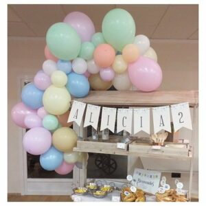 guirnalda-organica-arco-globos-pastel-unicornio-cumpleaños-comunion-bautizo-fiestas-eventos-gramajeshop-valencia