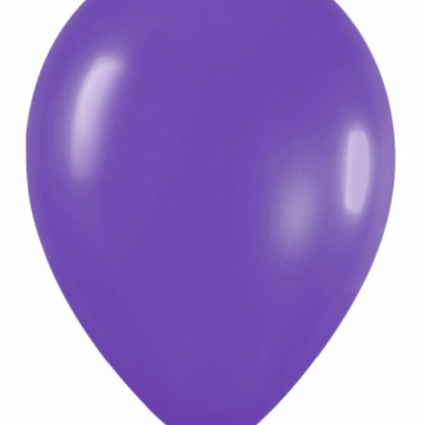 10 globos de látex color violeta-morado. 3 tamaños disponibles