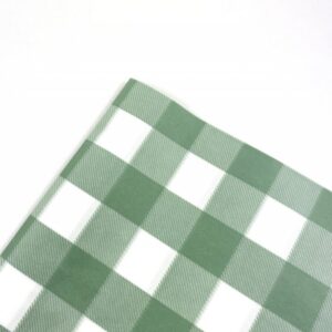 25 Hojas de papel de seda cuadros vichy. 7 colores disponibles